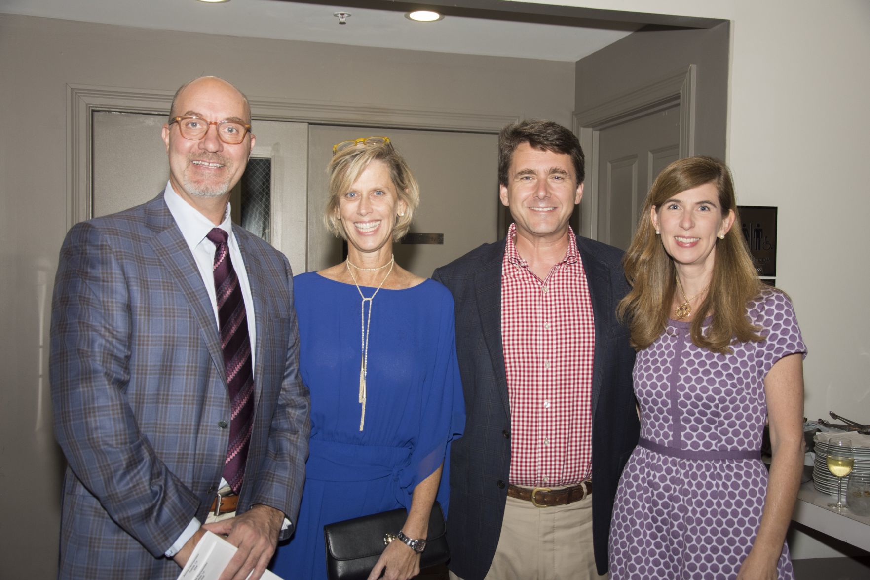 Gonzalo and Anne Fernandez, Chris and Lisa Schoenecker